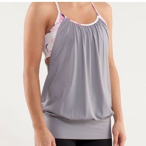Lululemon No Limits Tank Floral Energy Blurred Blossoms